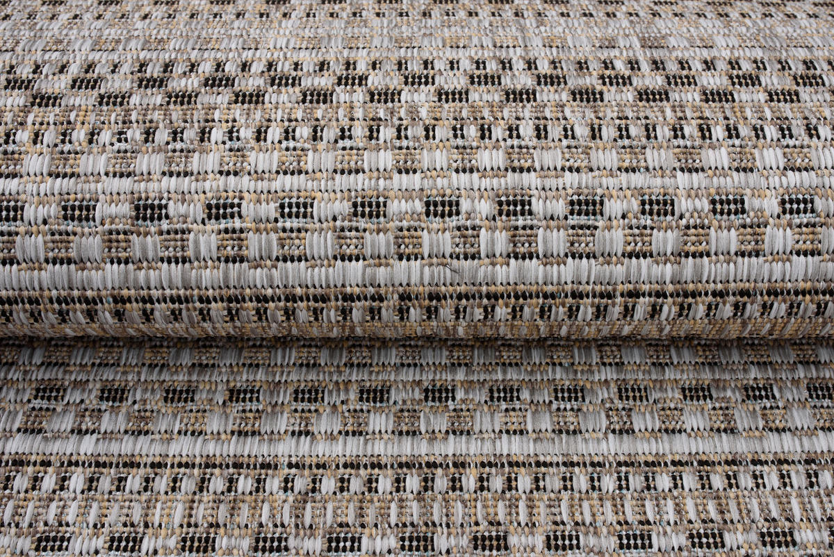 TEPPICH MELISSA Braun 140/200 cm - Braun, Kunststoff (140/200cm) - Tapiso