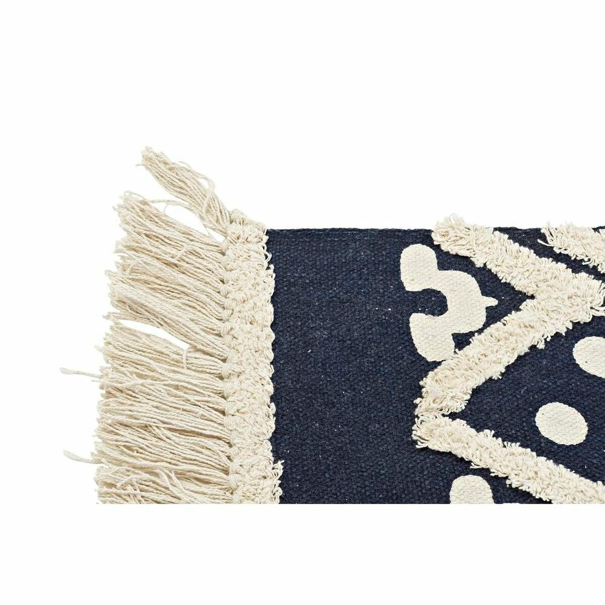 TEPPICH Beige Marineblau 120 x 180 x 0,7 cm - Multicolor, Textil (120/180cm) - DKD Home Decor