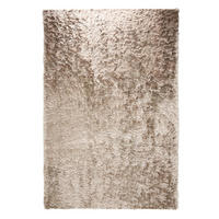 HOCHFLORTEPPICH Whisper Beige 140x200 cm - Beige, Kunststoff/Textil (140/200cm) - benuta Nest