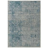 FLACHGEWEBETEPPICH Frencie Blau 240x340 cm - Blau, Textil (240/340cm) - benuta Nest