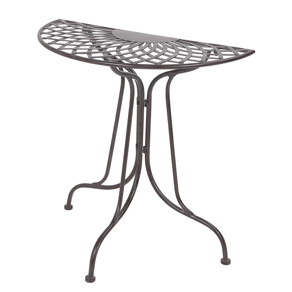 GARTENTISCH Mandala Garden - Braun, Metall (35/70/71cm) - Butlers