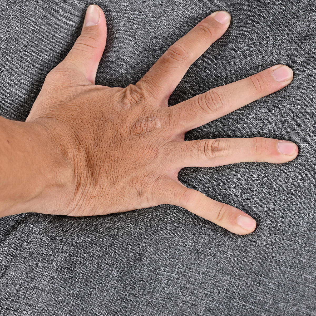 GARTENMÖBEL 100x50cm grau aus Metall und mit Holzplatte - Grau, Metall - Modfu