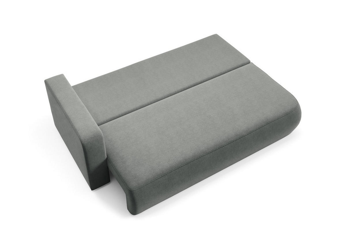SCHLAFSOFA mit Bettkasten Grau - Schwarz/Grau, Holz/Holzwerkstoff (228/82/106cm) - Furnisell