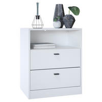 KOMMODE Pino Fronten in Weiß matt - Weiß, Holzwerkstoff (56/67.5/36cm) - Vladon