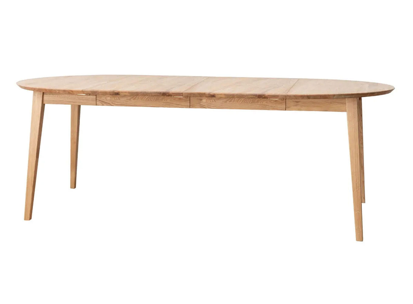 ESSTISCH Orbetello Eiche Natur 90-190 / 90 / 74,5cm - Eichefarben, Holz (90/190/74.5cm) - Feldmann-Wohnen