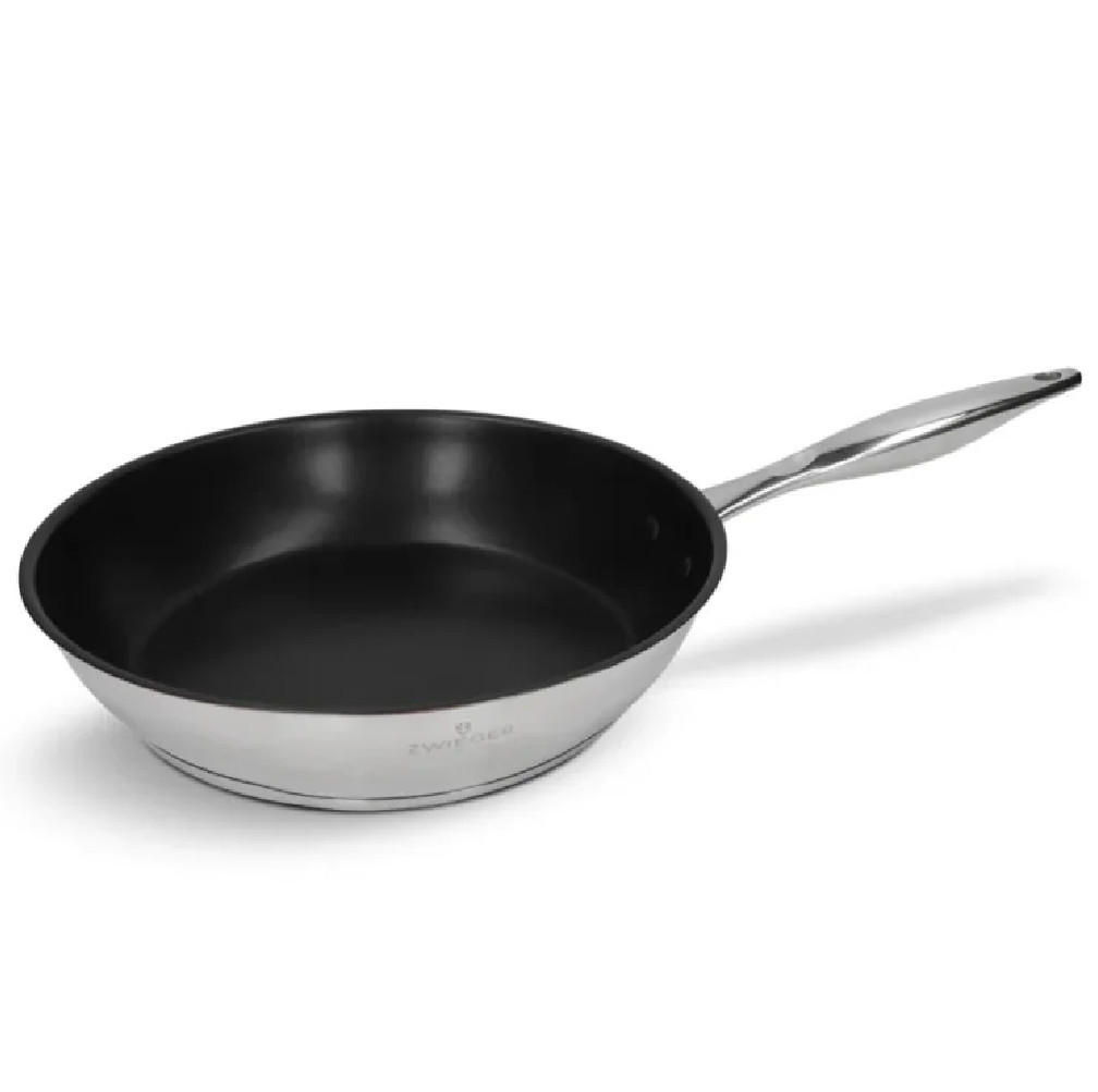 BRATPFANNE Klassiker Schwarz 49/28/6.5 cm Metall - Schwarz, Metall (28cm) - Mondex