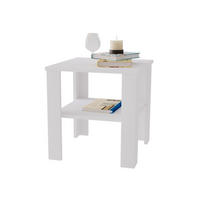 COUCHTISCH Lara53 53/47/53 - Weiß, Holzwerkstoff (53/53/47cm) - RAUMHIRSCH FURNITURE