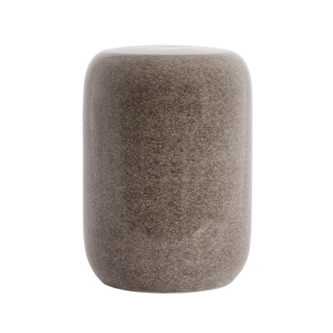BEISTELLTISCH Franca Braun 34/34/46.5 cm - Braun, Keramik (34/34/46.5cm) - Light & Living