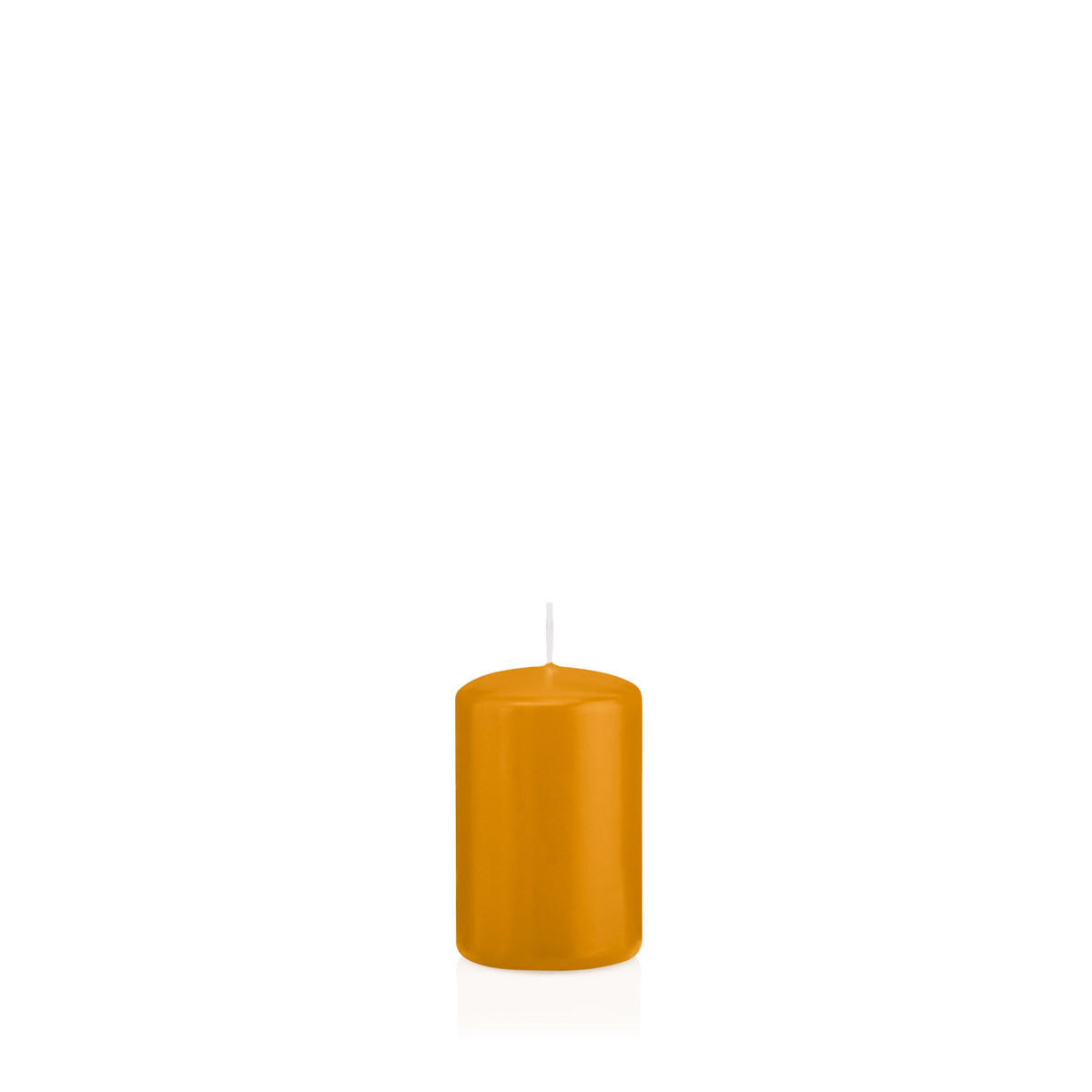 STUMPENKERZEN Natur Ø 48 x 80 mm, 24 Stück - Naturfarben, Paraffin (5/8cm) - Wiedemann Kerzen