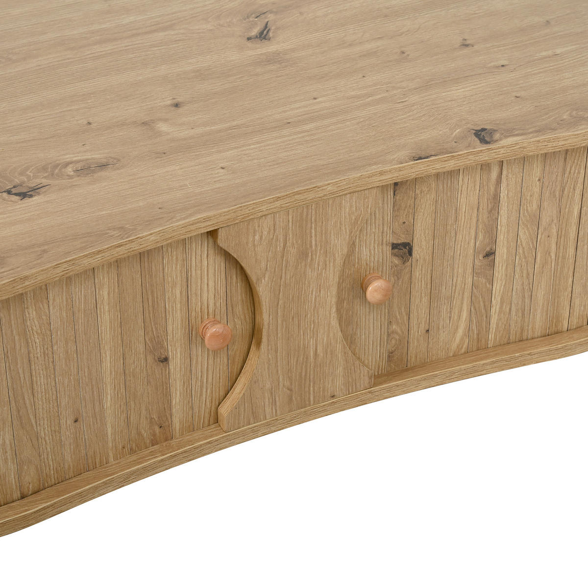 COUCHTISCH Natur 108/50/37 cm - Naturfarben, Holzwerkstoff (50/108/37cm) - PANGIVO
