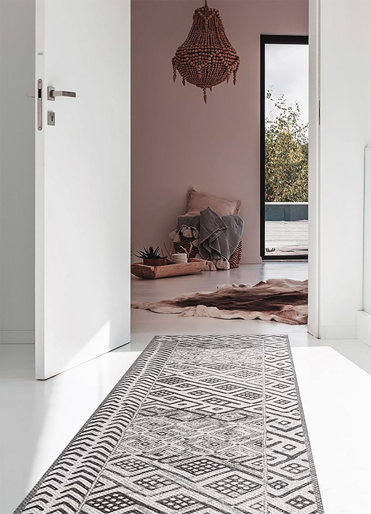 VINYL-TEPPICH 150x100 cm Grau - Grau, Kunststoff (100/1.6cm) - ArtPrintCave