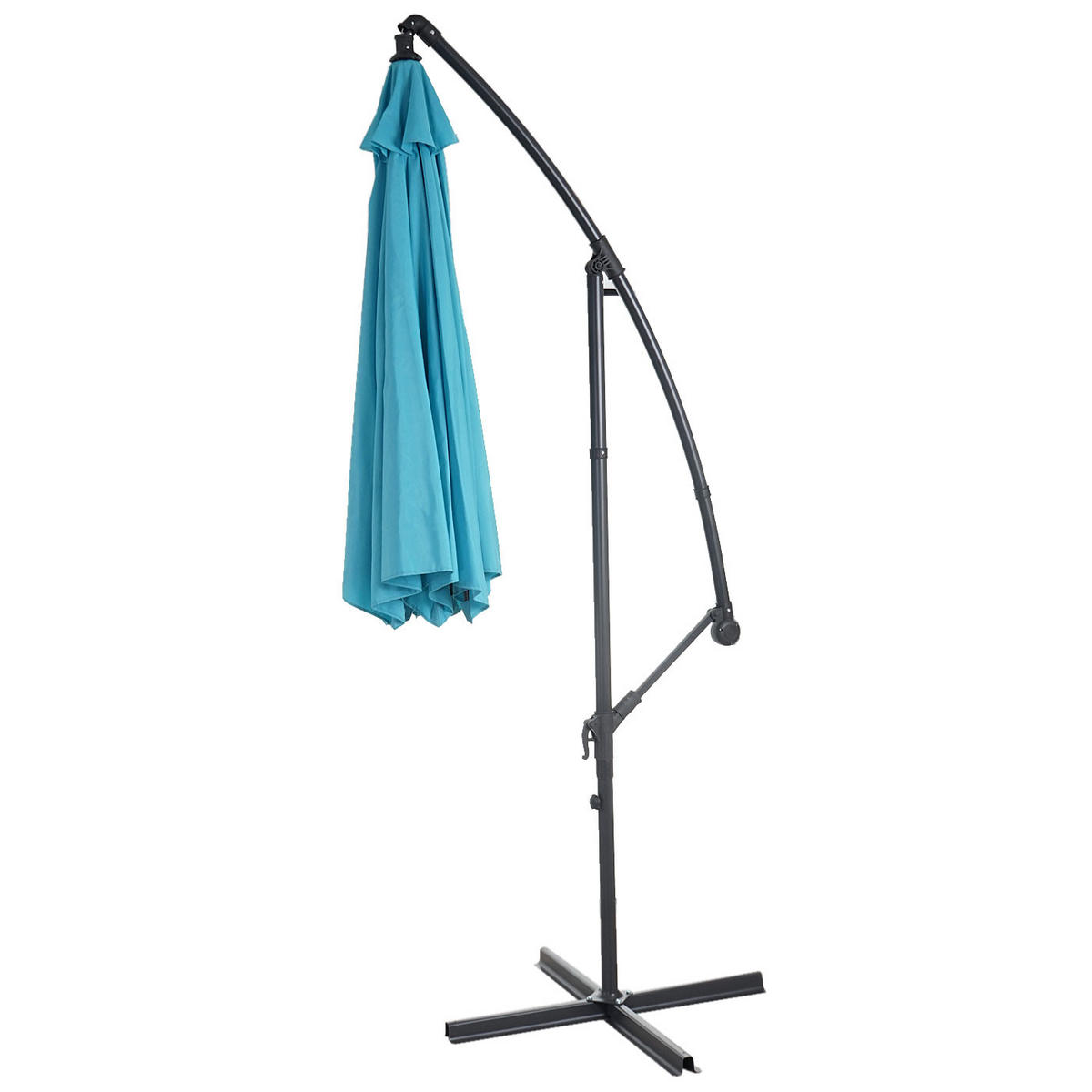 AMPELSCHIRM NEIGBAR Türkis - Türkis, Textil (360/295cm) - MCW