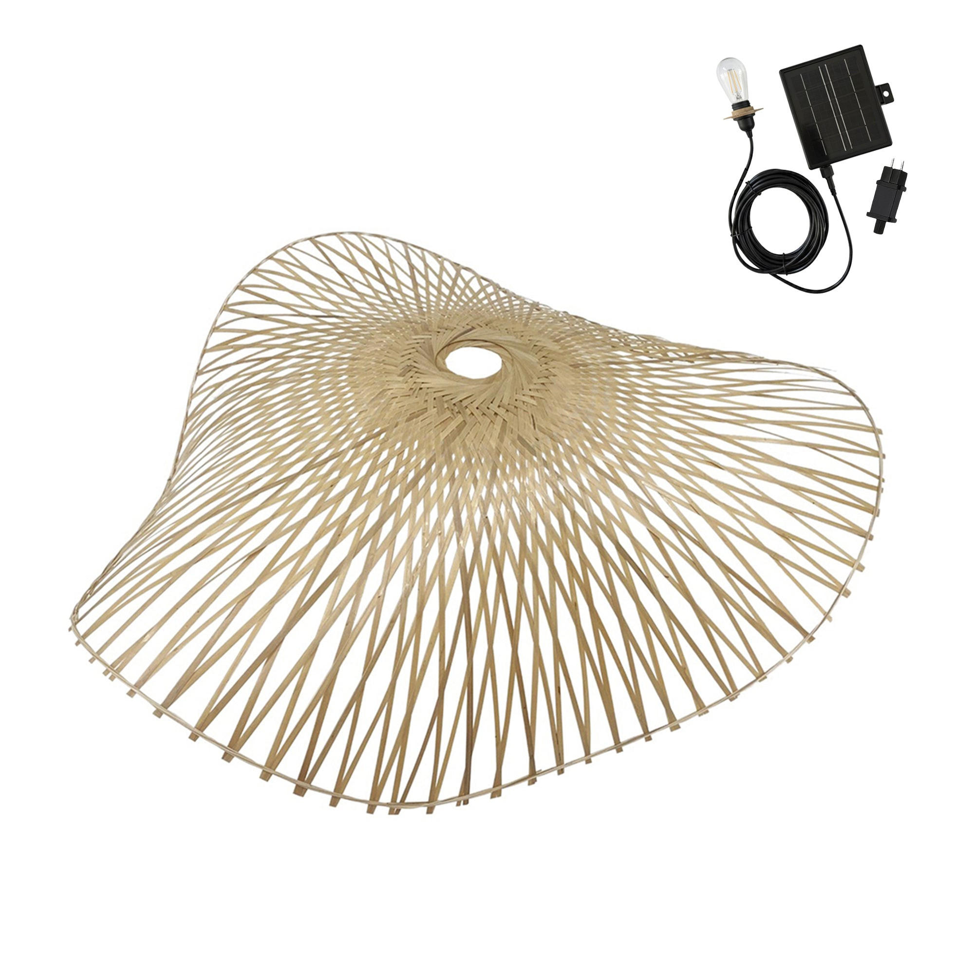 Lumisky Solaranhänger Beige 48x13x48 cm