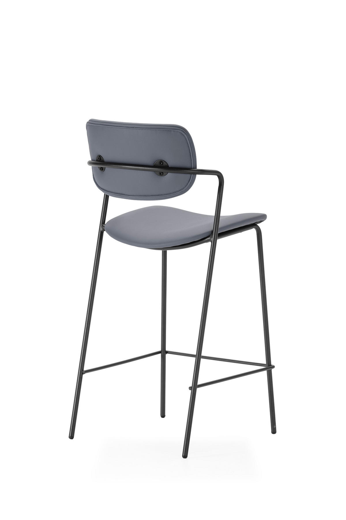 BARHOCKER Maika Grau 44/51/66 cm 2er-Set - Grau, Textil (51/66/44cm) - Calicosy