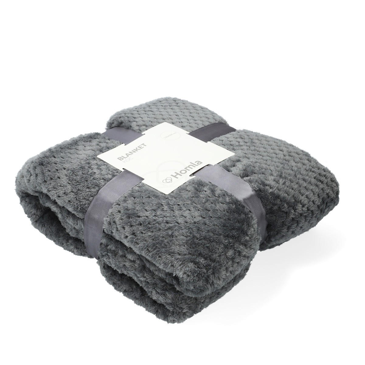 DECKE Noah grau 150/200 cm - Grau, Textil (200/150cm) - Homla