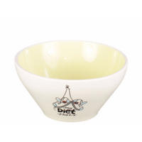 SCHALE Creme/Gelb in Gelb - 15,5cm - Multicolor, Keramik (15.5/6.7/15.5cm) - Blond Amsterdam