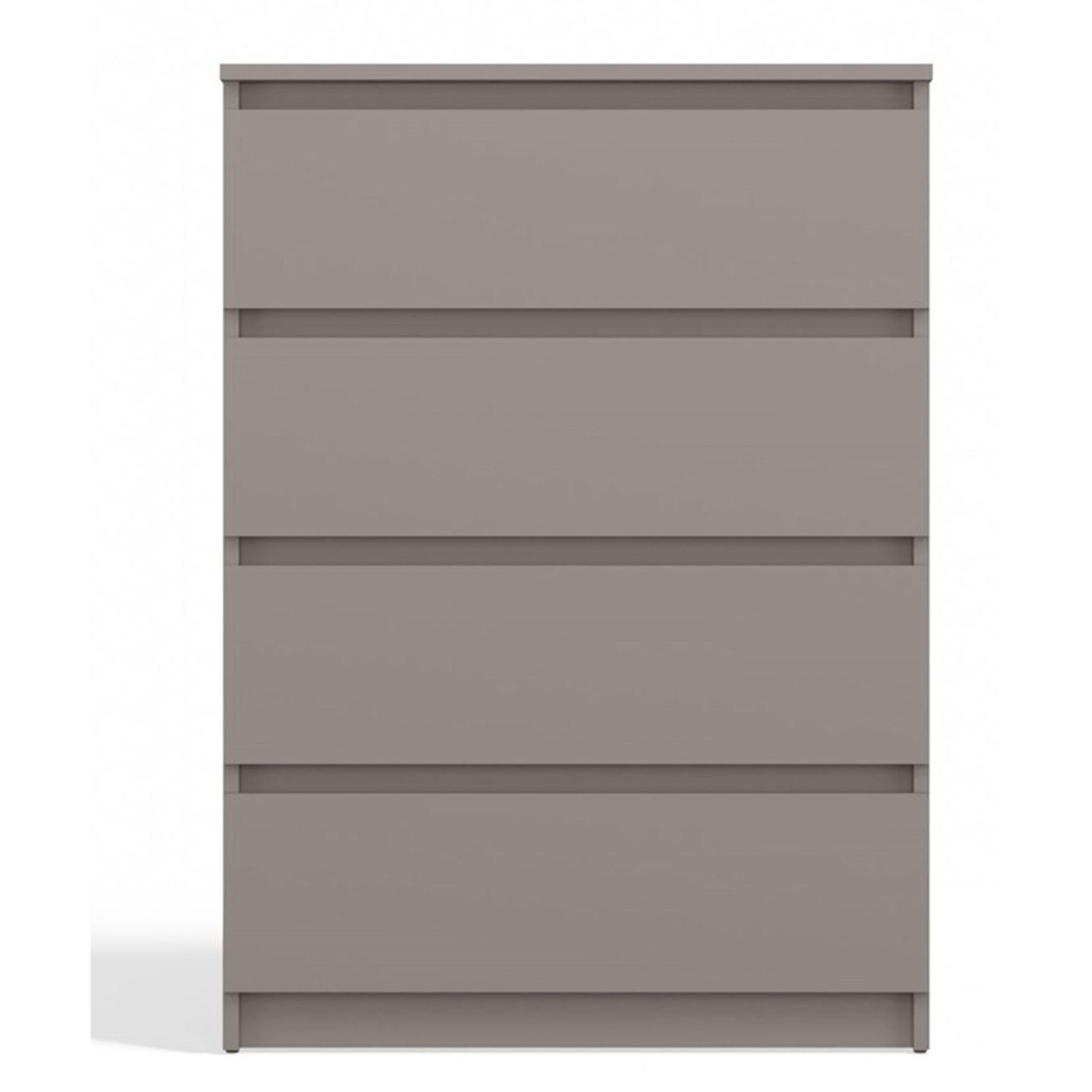 KOMMODE Malwa grau, 97 x 70 x 40 cm - Grau, Holzwerkstoff (70/97/40cm) - Selsey