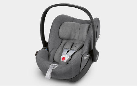 Babyschale grau