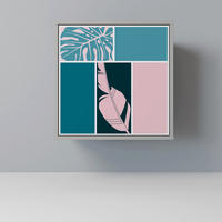 SIDEBOARD COMBINATION OF SHAPES, Grau, 57,5x42x57,5 cm, Ohne Füße - Multicolor/Grau, Holzwerkstoff (57.5/57.5/42cm) - SpaceRebels