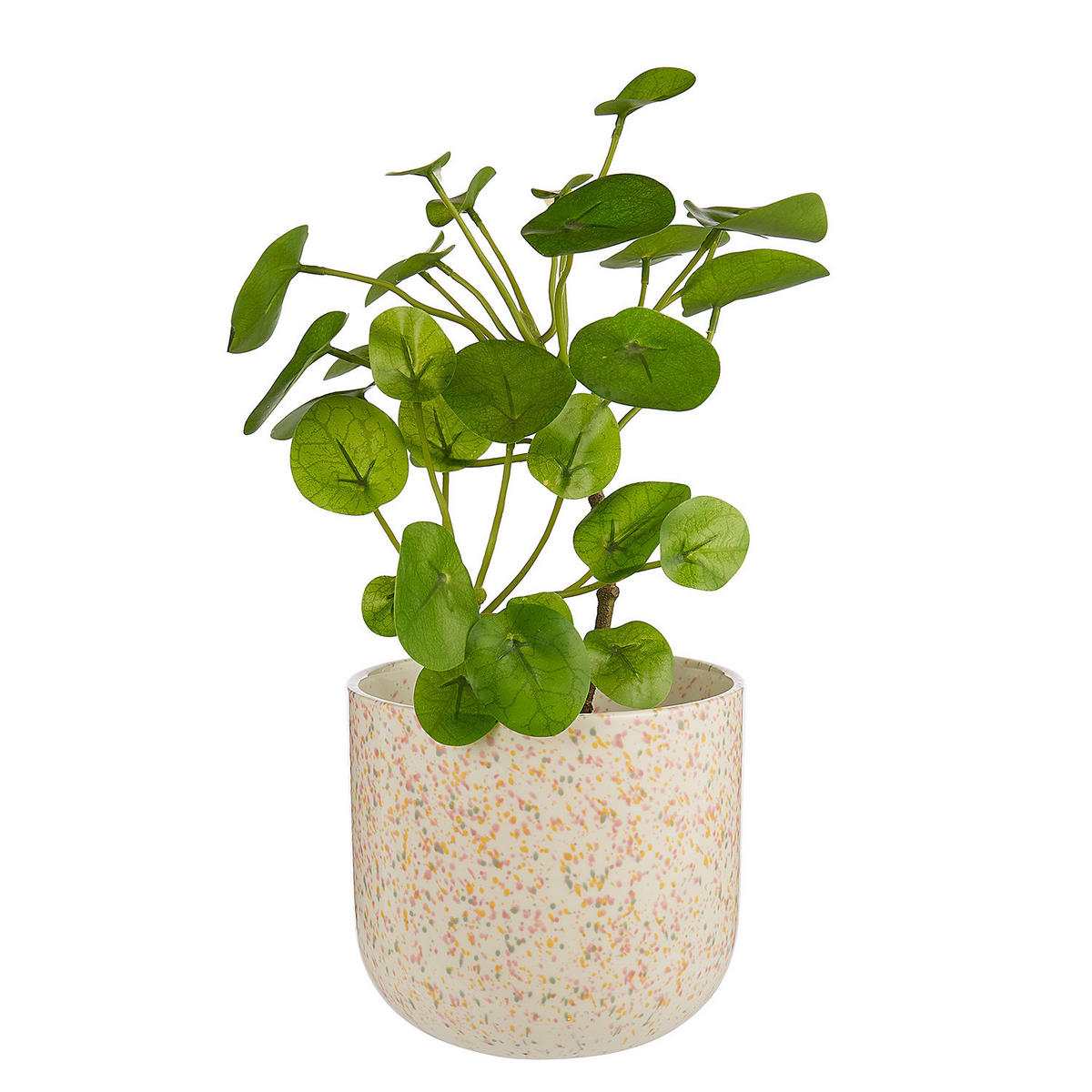 BLUMENÜBERTOPF Spot - Beige, Keramik (18cm) - Butlers
