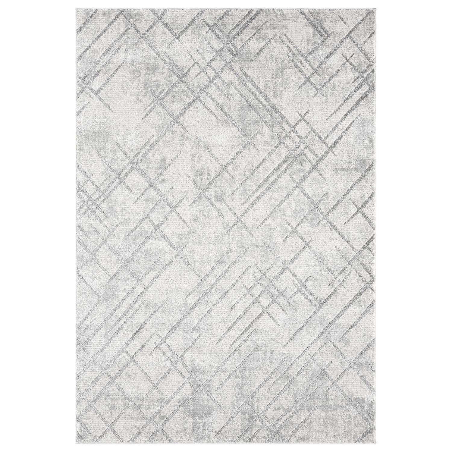 KURZFLOR-TEPPICH Antik 245 Grau 80x150 cm - Grau, Textil (80/150cm) - carpet city
