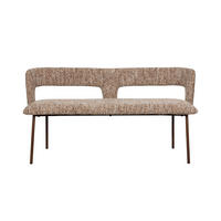 ESSZIMMERBANK Chelsea Braun - Braun, Kunststoff (148/79/51cm) - Housecraft Living