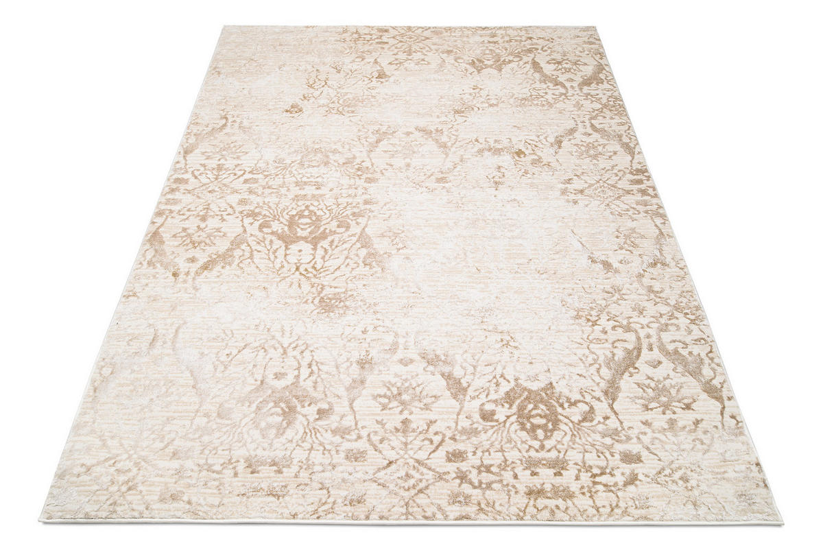 TEPPICH HERA Creme Beige 120/170 cm - Beige/Creme, Textil (120/170cm) - Tapiso