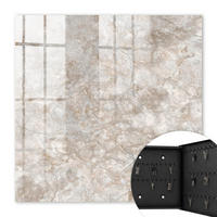 SCHLÜSSELBOX Schwarz 30x30 cm- Türöffnung nach rechts - Marmorstruktur - Beige, Metall (30/30/5cm) - TULUP