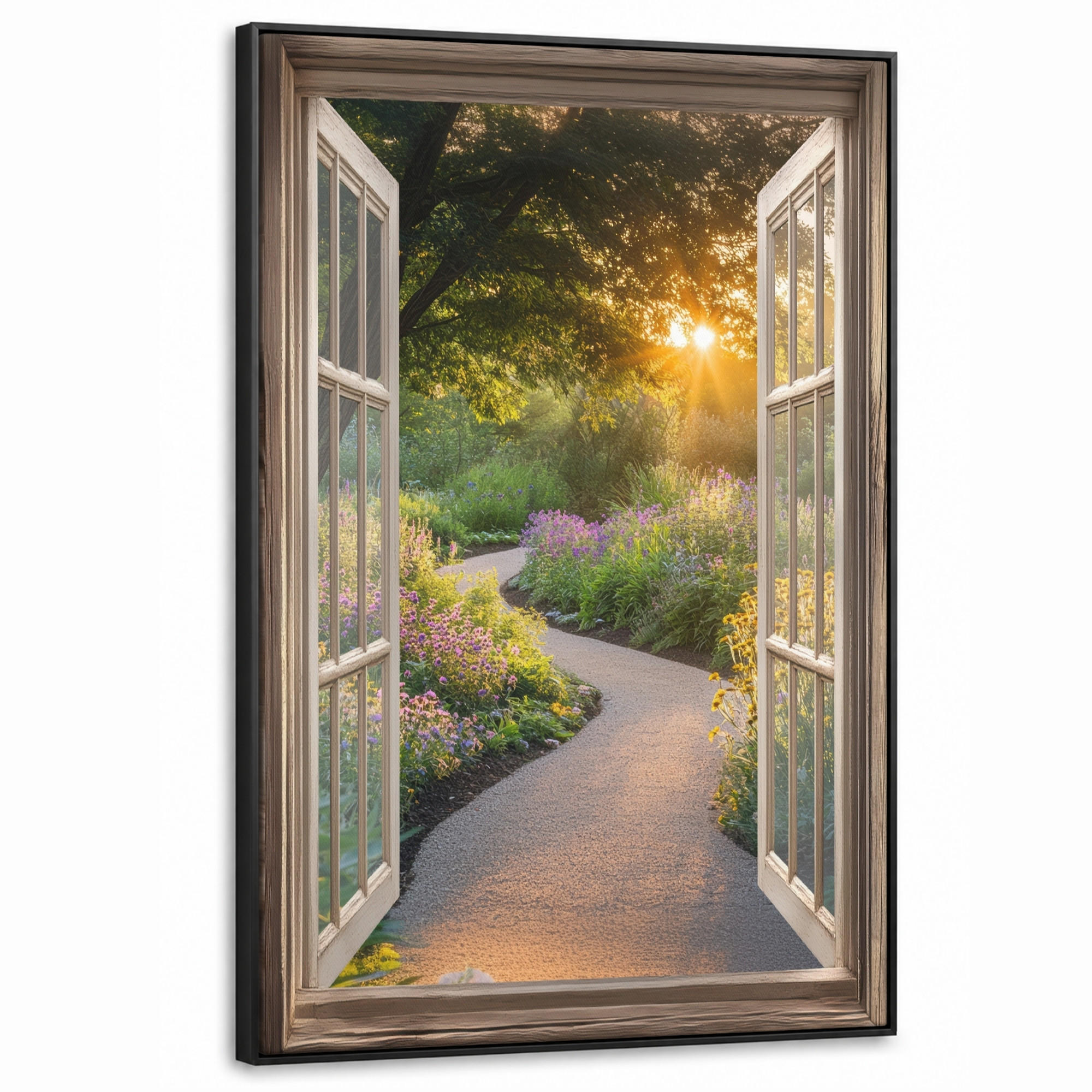 MuchoWow Leinwand Hellgelb 90x140 cm
