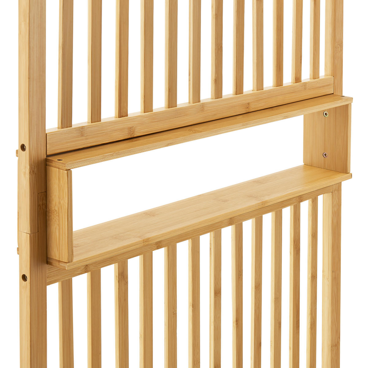 RAUMTEILER Fron - Naturfarben, Holz (75.5/197/40cm) - [en.casa]