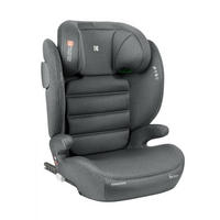 KINDERSITZ i-Track i-Size dunkelgrau (100 - 150 cm) Gruppe 2/3 Isofix verstellbar - Dunkelgrau, Kunststoff (44/61/45cm) - Kikka boo