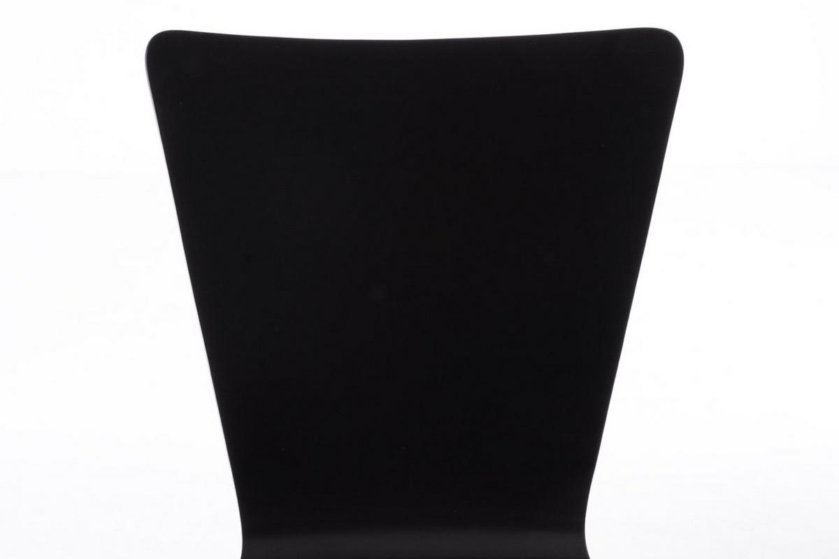 BESUCHERSTUHL Almere - 2er Set schwarz - Schwarz, Holz (43/84/50cm) - TPFLiving
