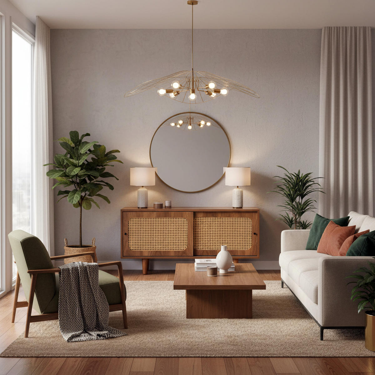 SIDEBOARD 104/40/48 cm - Braun, Holzwerkstoff (40/48/104cm) - Urban Meuble