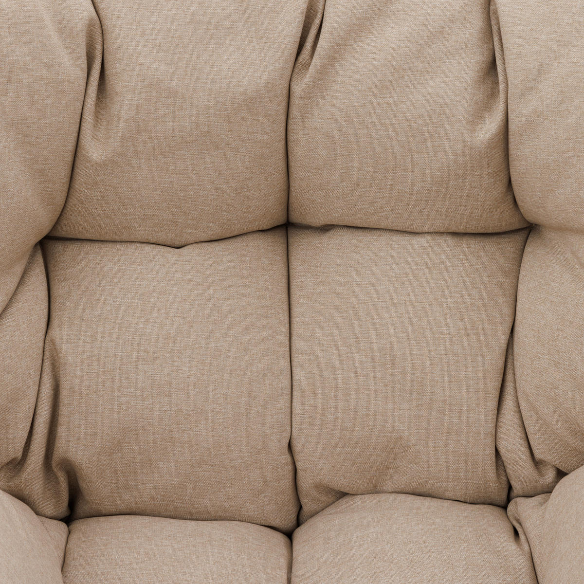 GARTENSTUHL Polyrattan Meloane - Braun, Metall (81/80/87cm)