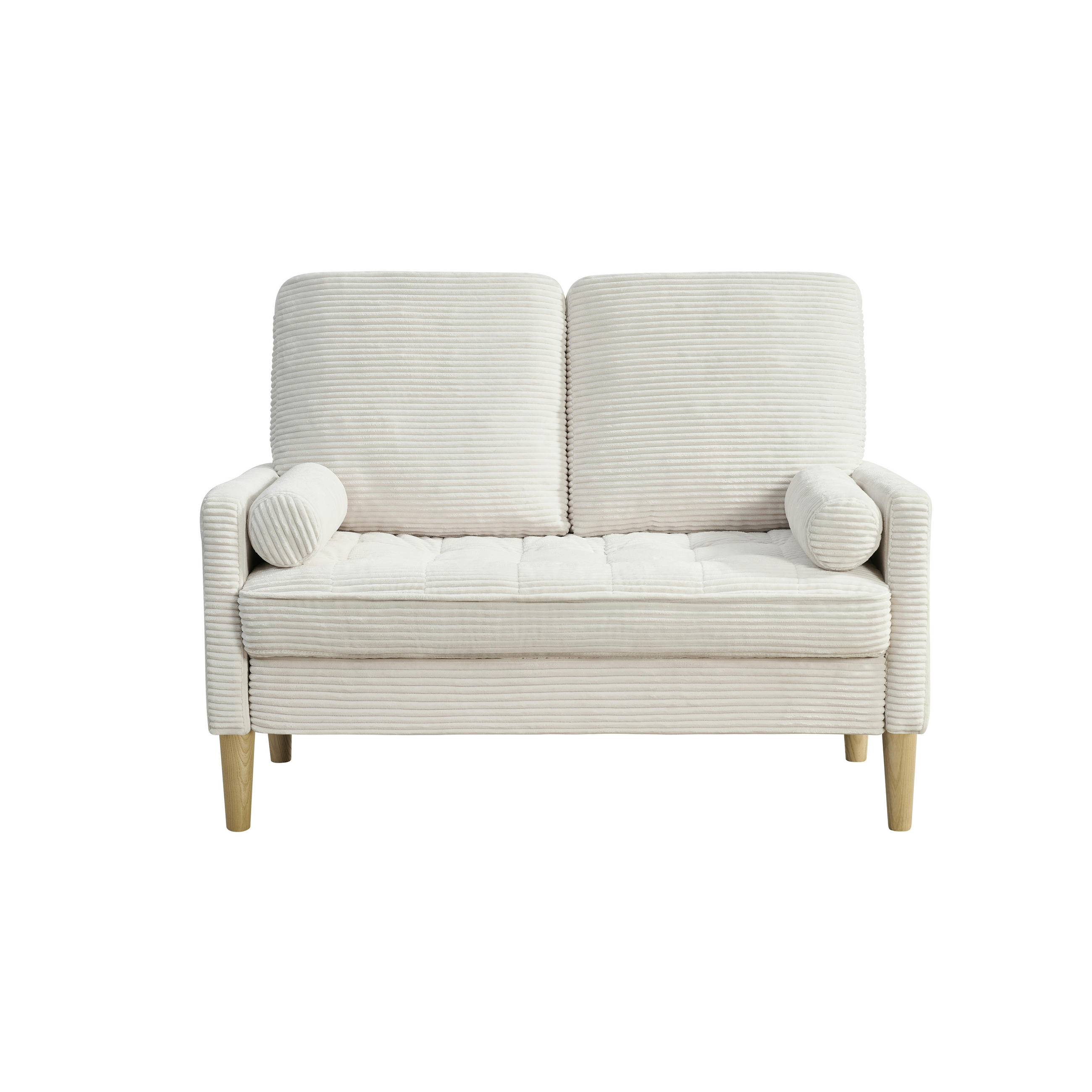 SOFA 2-Sitzer 121/76/87 cm Beige - Beige, Textil (76/87/121cm)