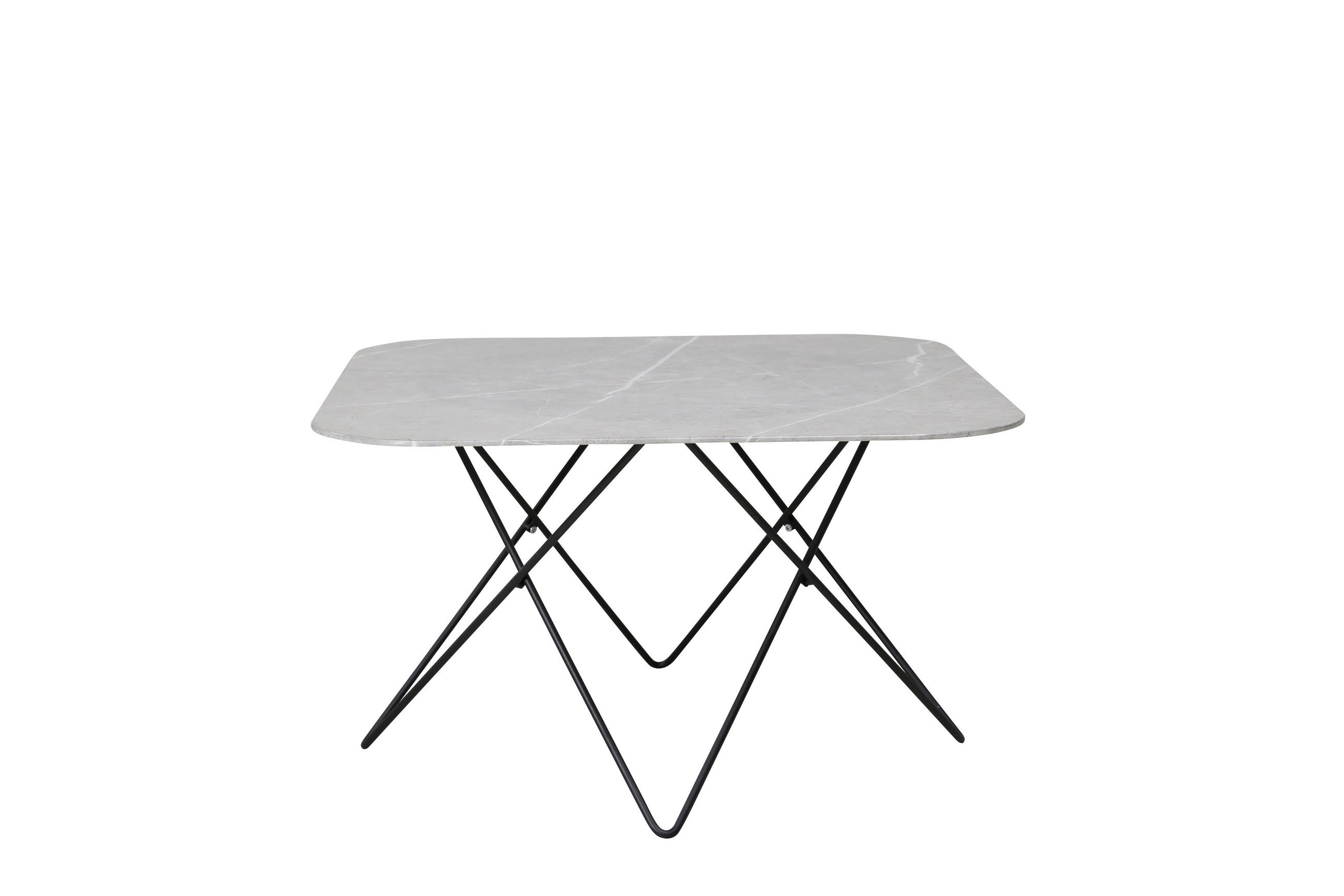SOFATISCH Tristar Grau 80x80x50 - Grau, Glas (80/80/50cm) - FURNLUX