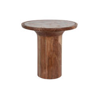 BEISTELLTISCH Tubo High Braun 40/40/40 cm - Braun, Holz (40/40/40cm) - Leitmotiv
