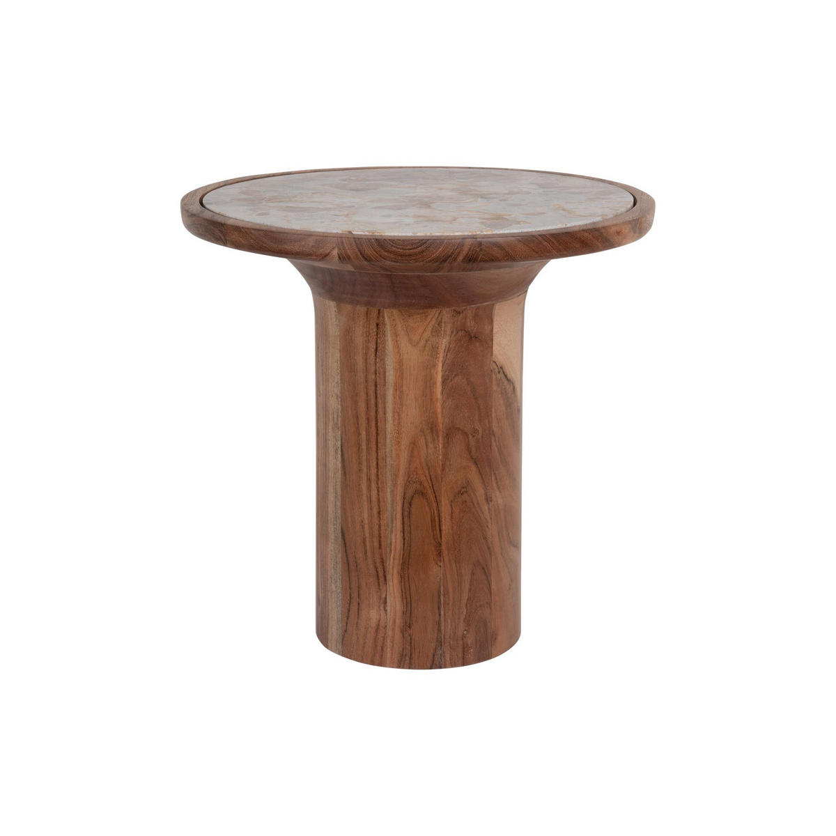 BEISTELLTISCH Tubo High Braun 40/40/40 cm - Braun, Holz (40/40/40cm) - Leitmotiv