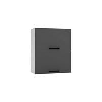 HÄNGESCHRANK W60GRF/2 - Morvex - Hochwertige Küchen Optik - Anthrazit, Holz/Metall (60/72/30cm) - ROYAL24_MARKT