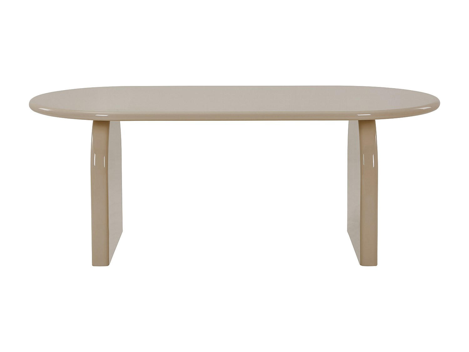 ESSTISCH - 8 Personen - Holz, Platte - Beige - FELYRIA - Beige, Holz (100/200/76.5cm) - Vente-Unique