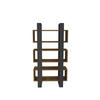 BÜCHERREGAL Reina - Schwarz/Braun, Holzwerkstoff (80/150/29.5cm) - Decorotika