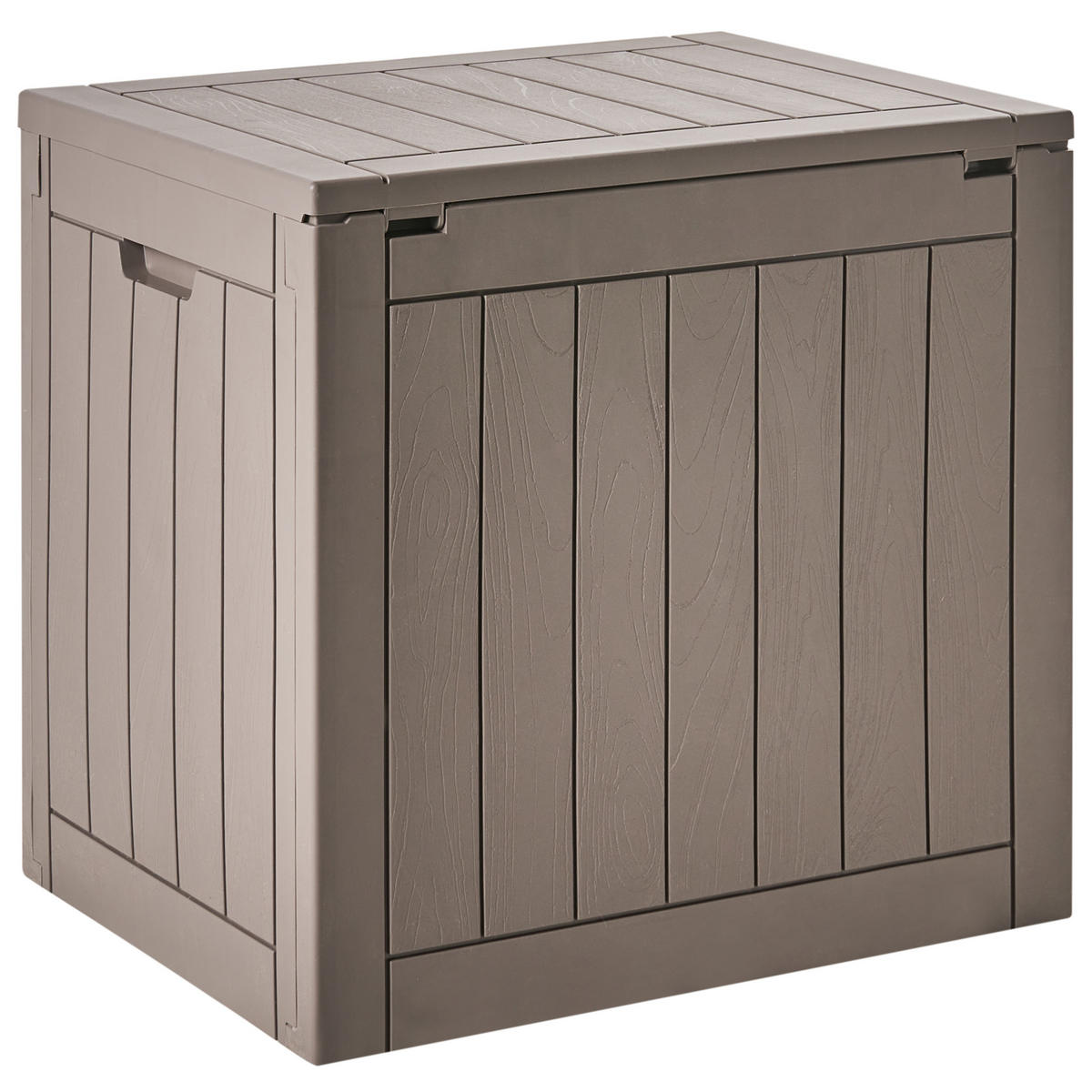 AUFBEWAHRUNGSBOX 56/ 43 cm Taupe - Taupe, Kunststoff (56/53/43cm) - Beliani