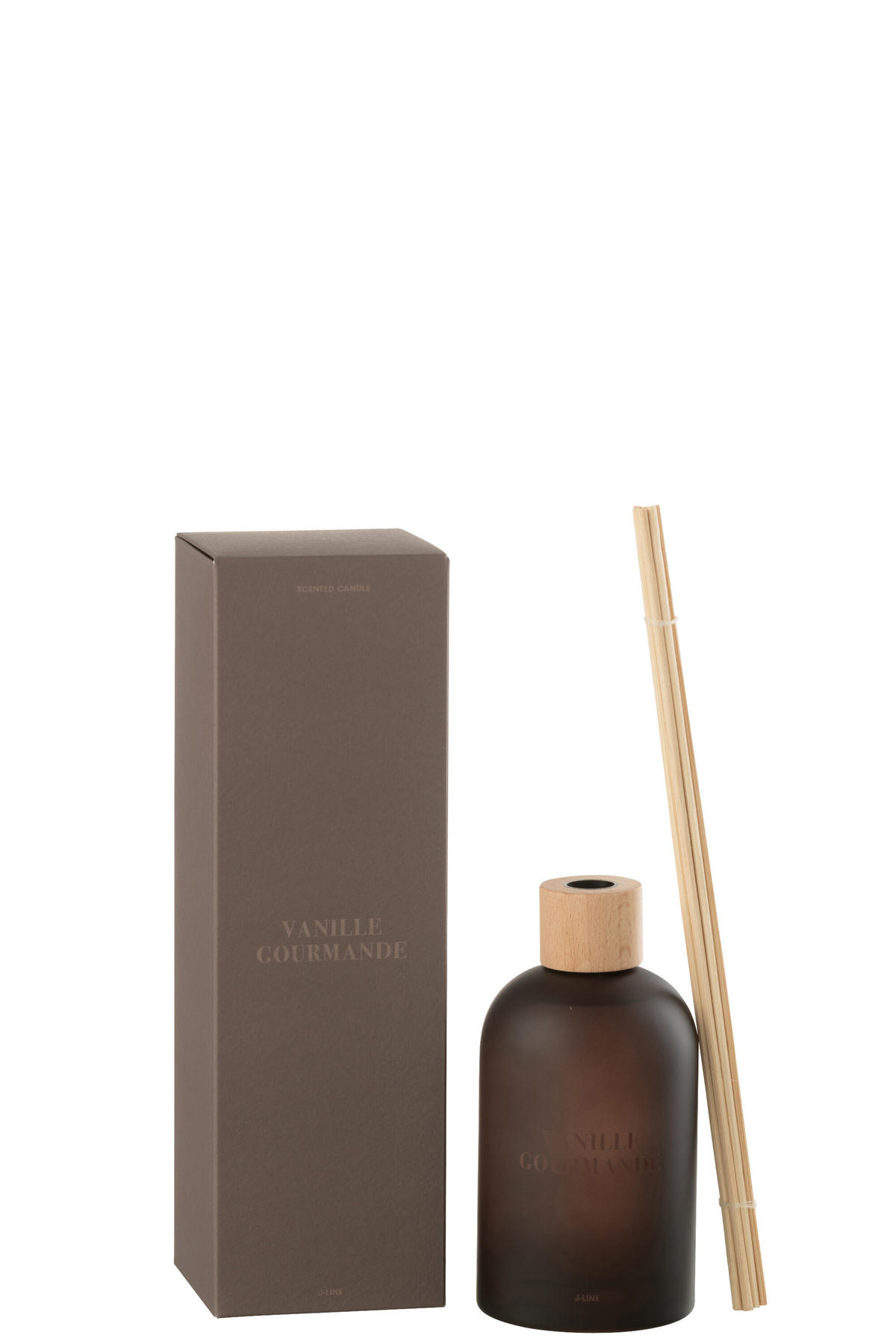 DUFTSPENDER HAUSPARFUM ACCORDS ESSENTIELS - Braun - 250 ml - Braun, Paraffin (7.5/27.5/7.5cm) - J-Line