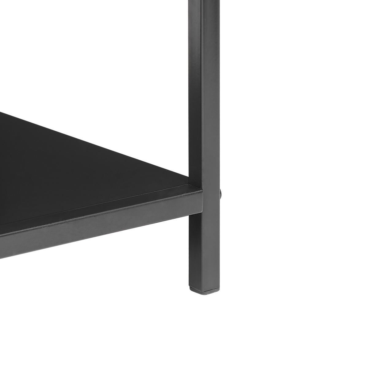REGAL Schwarz - Schwarz, Metall (114/78/30cm) - Nordlys