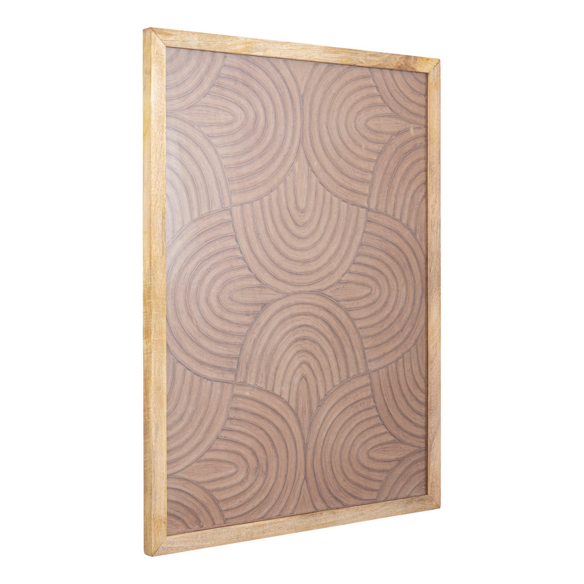 WANDPANEEL Elasah Braun 76/3/102cm - Braun, Holz (3/102/76cm) - PTMD Collection