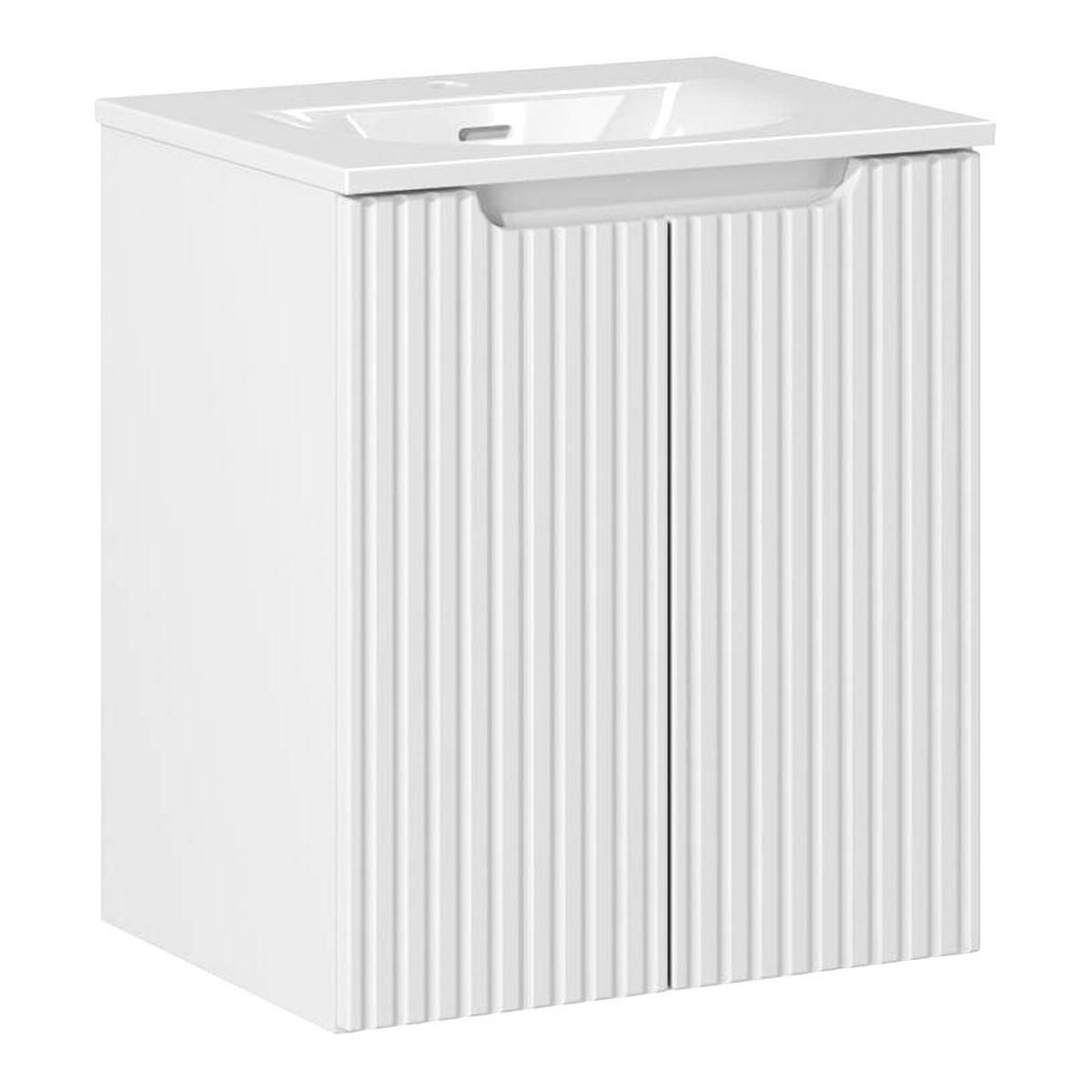 UNTERSCHRANK Newport-56 - Weiß, Holzwerkstoff (50/57/39cm) - Lomado