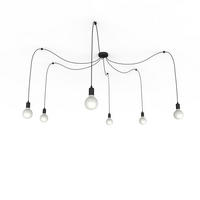 HÄNGELEUCHTE - Schwarz, Metall (6/6/6cm) - Lumicom