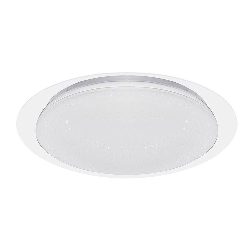 LED DECKENLEUCHTE Weiß Kunststoff - Weiß, Metall (46.5/7.5/7.5cm)