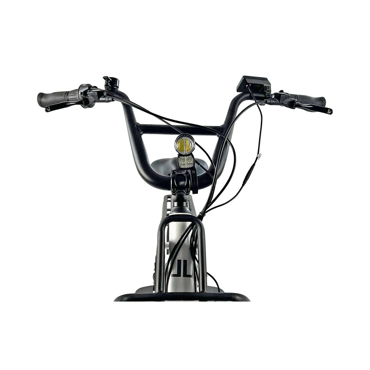 CARGO E-BIKE 24" CARGADO - Weiß, Metall (125cm) - LLOBE