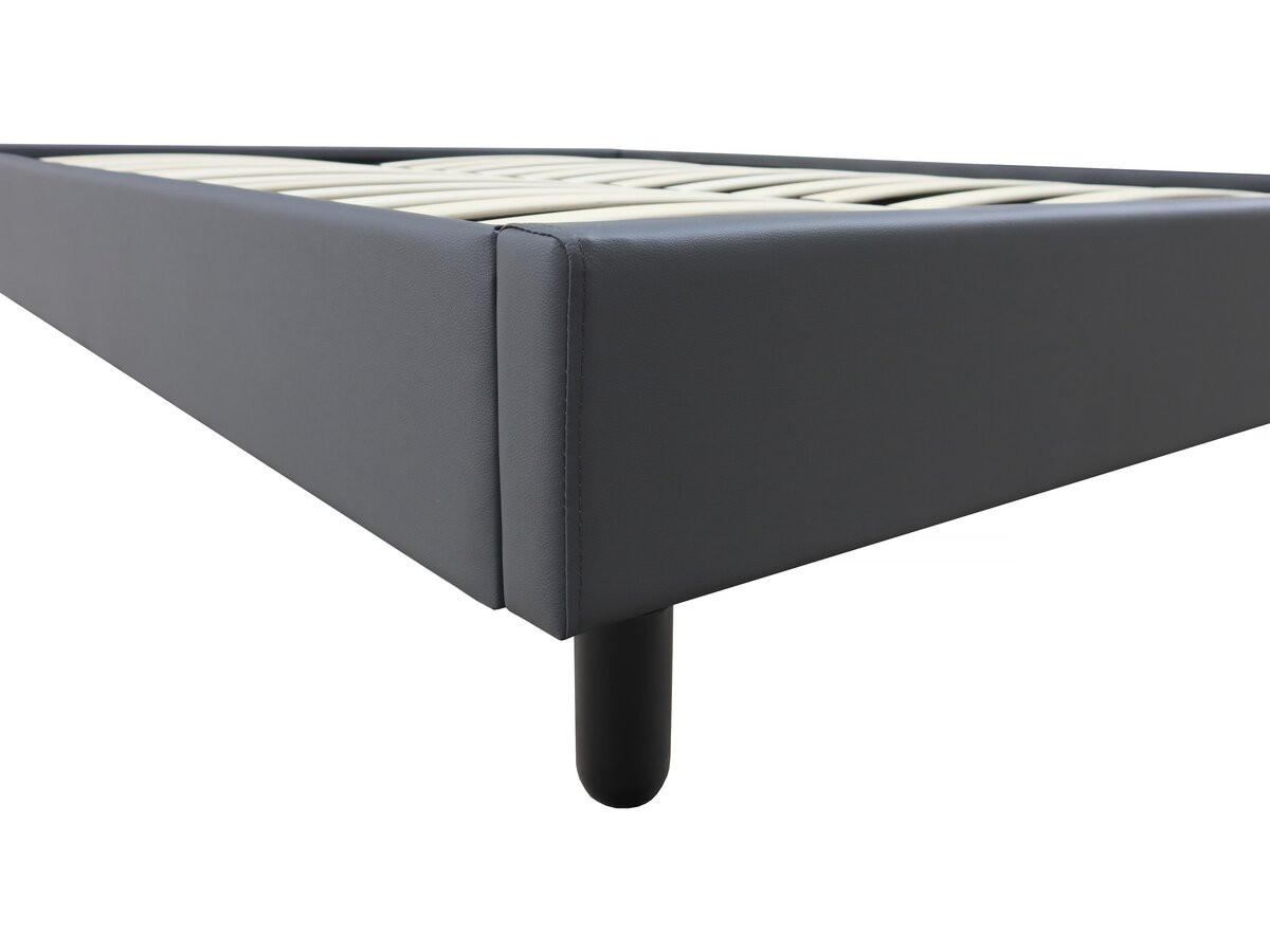 LATTENROST andy Anthrazit - Grau, Kunststoff (200/160cm) - Habitat Garten